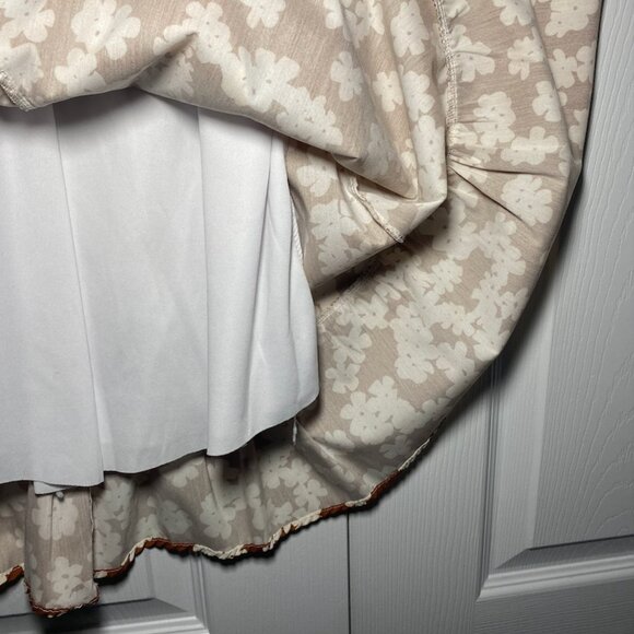 Floral Faux Wrap Ruffled Maxi Skirt - Picture 6 of 6